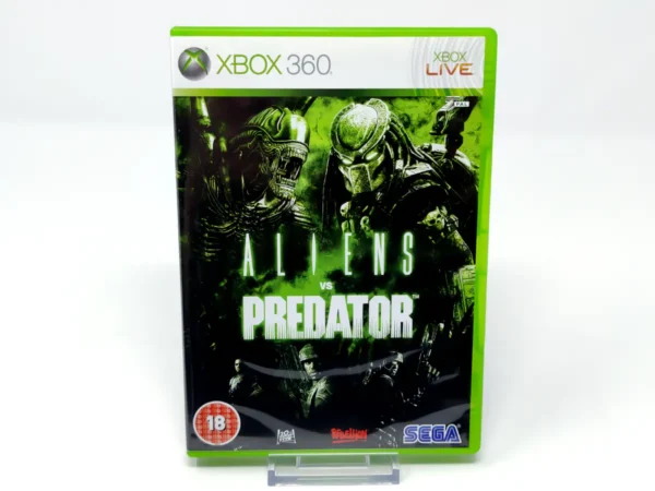 Portada de Aliens vs. Predator (UK) para XBOX 360, edición PAL UK, de segunda mano