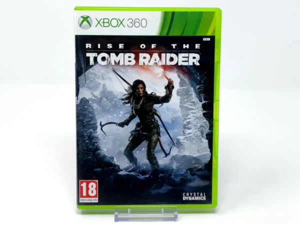 Portada de Rise of the Tomb Raider (UK) para XBOX 360, edición PAL UK, de segunda mano