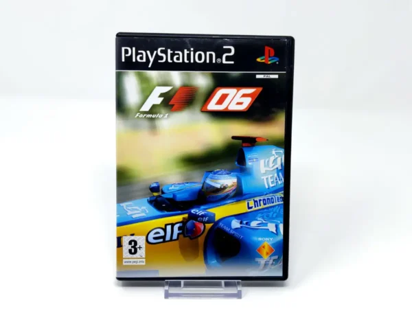 Portada de Formula One 06 (ESP) para PlayStation 2, edición PAL España, de segunda mano