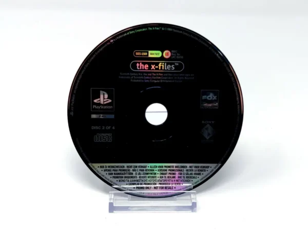 Detalle de The X-Files (ESP) (Promo) para PlayStation 1