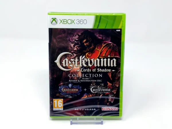 Portada de Castlevania: Lords of Shadow Collection (ESP) (Precintado) para XBOX 360, edición PAL España, de segunda mano