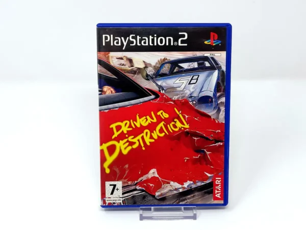 Portada de Driven to Destruction (ESP) para PlayStation 2, edición PAL España, de segunda mano