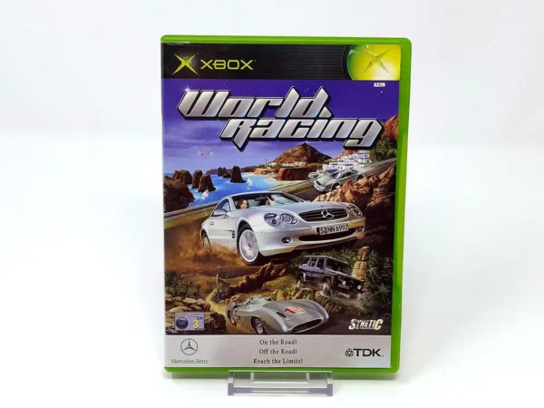 Portada de World Racing (ESP) para XBOX, edición PAL España, de segunda mano