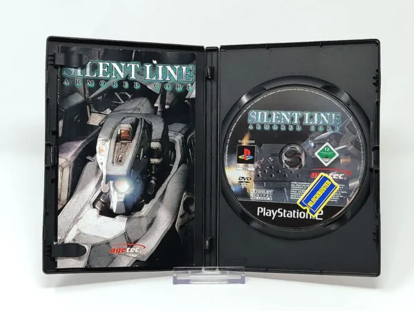 Parte trasera de Silent Line: Armored Core (ESP) (Rebajado) para PlayStation 2, edición PAL España