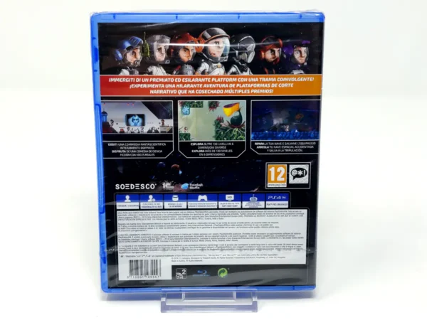 Parte trasera de Blackhole (Complete Edition) (ESP) (Precintado) para PlayStation 4, edición PAL España