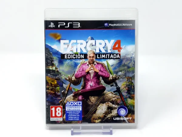 Portada de Far Cry 4 (Edición Limitada) (ESP) para PlayStation 3, edición PAL España, de segunda mano