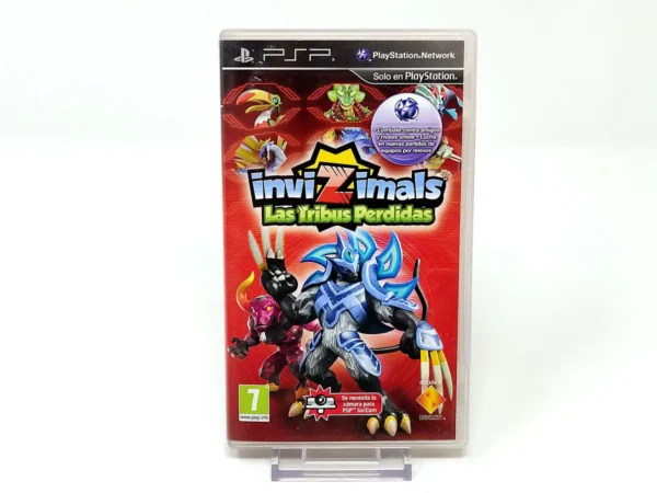 Portada de Invizimals: Las Tribus Perdidas (ESP) (Rebajado) para PSP, edición PAL España, de segunda mano