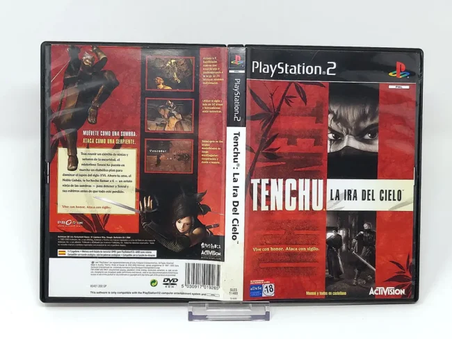 Tenchu: La Ira del Cielo (ESP) (Carátula)