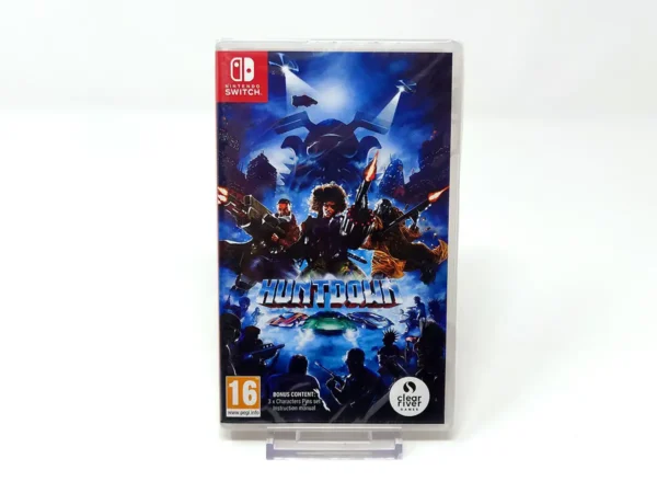 Portada de Huntdown (ESP) (Precintado) para Nintendo Switch, edición PAL España, nuevo