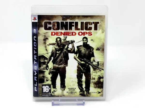 Portada de Conflict: Denied Ops (ESP) para PlayStation 3, edición PAL España, de segunda mano
