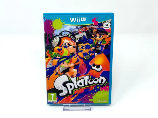 Portada de Splatoon (ESP) para Nintendo Wii U, edición PAL España, de segunda mano