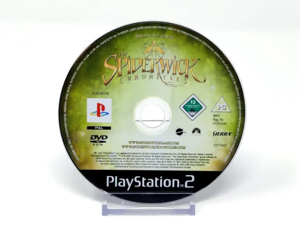 Las Crónicas de Spiderwick (ESP) (Disco) para PlayStation 2, edición PAL España, de segunda mano