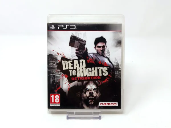 Portada de Dead to Rights: Retribution (ESP) para PlayStation 3, edición PAL España, de segunda mano