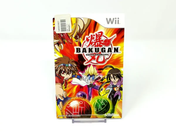 Bakugan: Battle Brawlers (ESP) (Manual) para Nintendo Wii, edición PAL España, de segunda mano