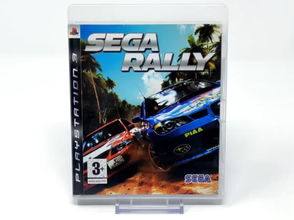 Portada de Sega Rally (ESP) para PlayStation 3, edición PAL España, de segunda mano