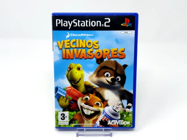 Portada de Vecinos Invasores (ESP) (Rebajado) para PlayStation 2, edición PAL España, de segunda mano