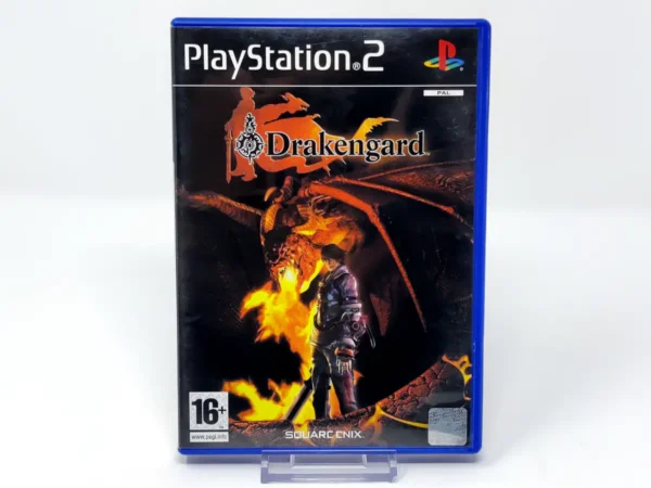 Portada de Drakengard (ESP) para PlayStation 2, edición PAL España, de segunda mano