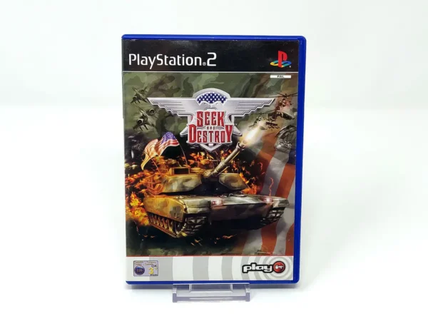 Portada de Seek and Destroy (FRA) para PlayStation 2, edición PAL Francia, de segunda mano