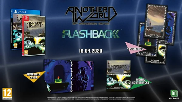 Otro detalle del juego Another World + Flashback (ESP) (Precintado) para Nintendo Switch (imagen 9)