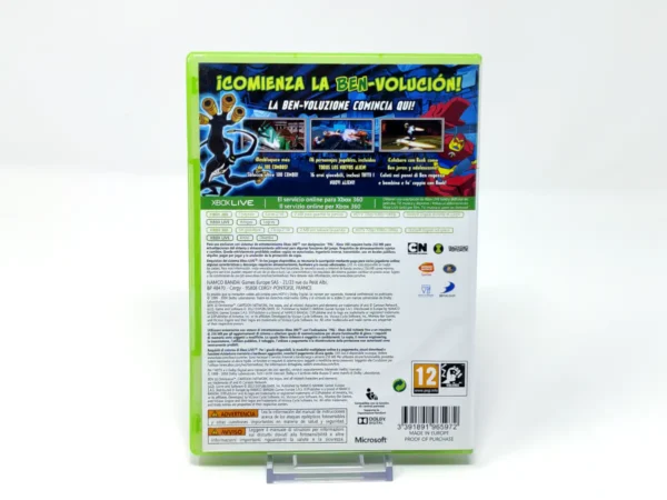 Parte trasera de Ben 10: Omniverse (ESP) (Rebajado) para XBOX 360, edición PAL España
