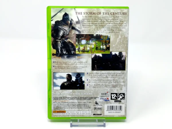 Parte trasera de Bladestorm: The Hundred Years' War (UK) (Rebajado) para XBOX 360, edición PAL UK