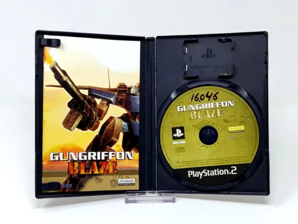 Interior del juego Gungriffon Blaze (ESP) (Rebajado) para PlayStation 2 con disco y manual