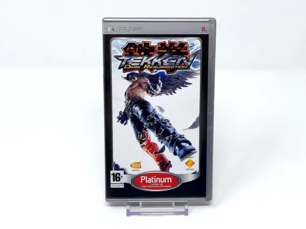 Portada de Tekken: Dark Resurrection (ESP) (Platinum) para PSP, edición PAL España, de segunda mano