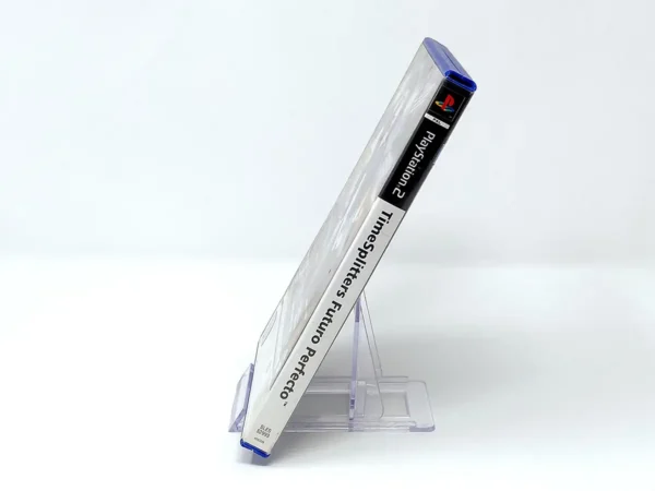 Lateral de la caja de TimeSplitters: Future Perfect (ESP) para PlayStation 2