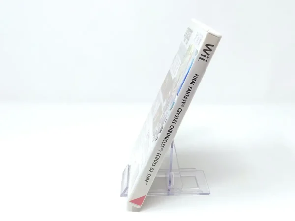 Lateral de la caja de Final Fantasy Crystal Chronicles: Echoes of Time (ESP) para Nintendo Wii