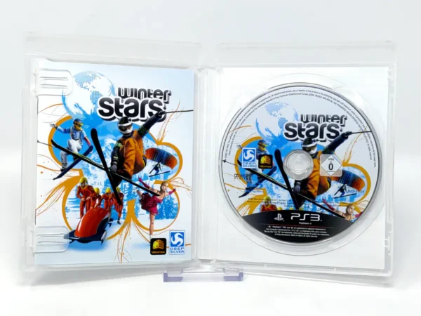 Interior del juego Winter Stars (ESP) (v2) para PlayStation 3 con disco y manual