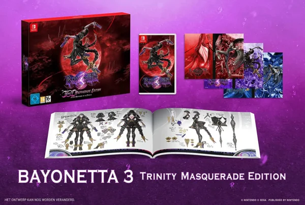 Parte trasera de Bayonetta 3 (Edición Especial Limitada) (ESP) para Nintendo Switch, edición PAL España