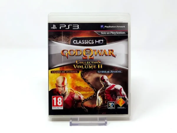 Portada de God of War Collection: Volume II (ESP) para PlayStation 3, edición PAL España, de segunda mano