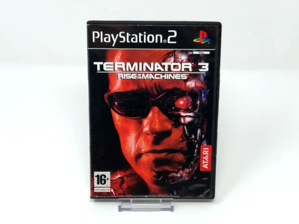 Portada de Terminator 3: Rise of the Machines (ESP) (Rebajado) para PlayStation 2, edición PAL España, de segunda mano
