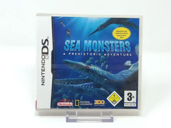 Portada de Sea Monsters: A Prehistoric Adventure (ESP) (Precintado) para Nintendo DS, edición PAL España, de segunda mano