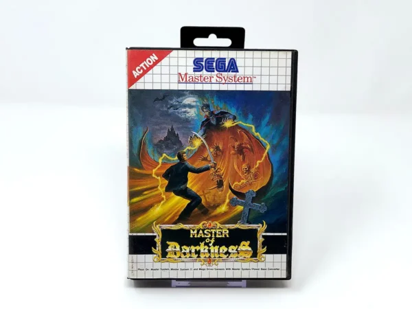 Portada de Master of Darkness (ESP) para Sega Master System, edición PAL España, de segunda mano