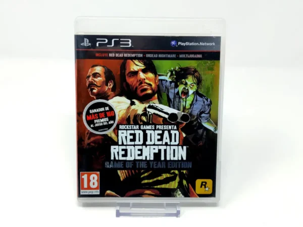 Portada de Red Dead Redemption: Game of the Year Edition (ESP) (Rebajado) para PlayStation 3, edición PAL España, de segunda mano