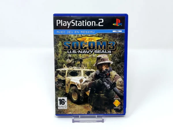 Portada de SOCOM 3: U.S. Navy SEALs (FRA) para PlayStation 2, edición PAL Francia, de segunda mano