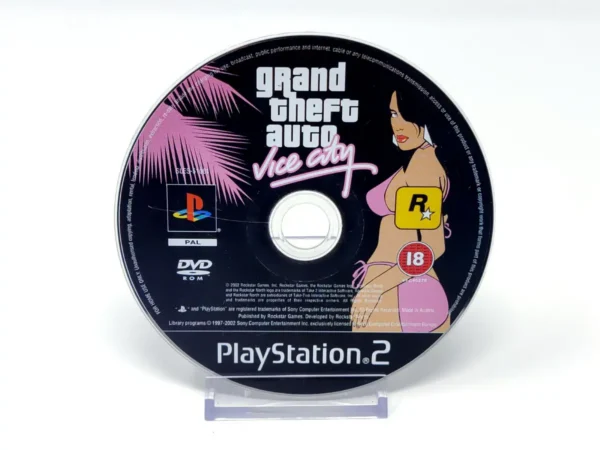 Grand Theft Auto: Vice City (ESP) (Disco) para PlayStation 2, edición PAL España, de segunda mano