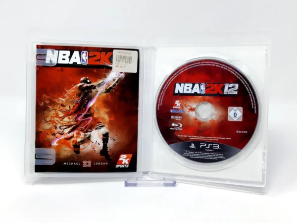 Interior del juego NBA 2K12 (ESP) (Rebajado) para PlayStation 3 con disco y manual