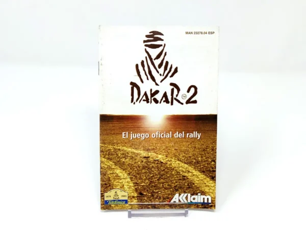 Dakar 2 (ESP) (Manual) para PlayStation 2, edición PAL España, de segunda mano