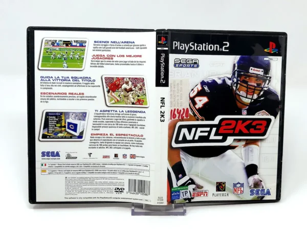 NFL 2K3 (ESP) (Carátula) (Rebajado) para PlayStation 2, edición PAL España, de segunda mano