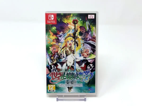 Portada de Etrian Odyssey Origins Collection I/II/III HD Remastered (ASIA) (Precintado) para Nintendo Switch, edición Asia, nuevo