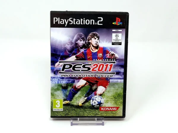 Portada de PES 2011: Pro Evolution Soccer (ESP) para PlayStation 2, edición PAL España, de segunda mano