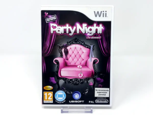 Portada de Party Night (ESP) para Nintendo Wii, edición PAL España, de segunda mano