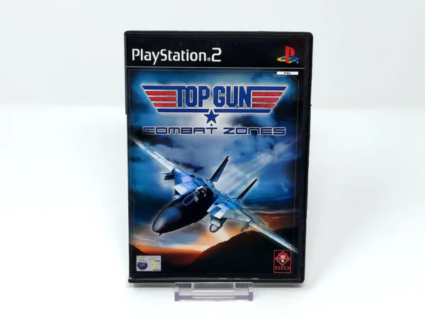 Portada de Top Gun: Combat Zones (UK) (Rebajado) para PlayStation 2, edición PAL UK, de segunda mano