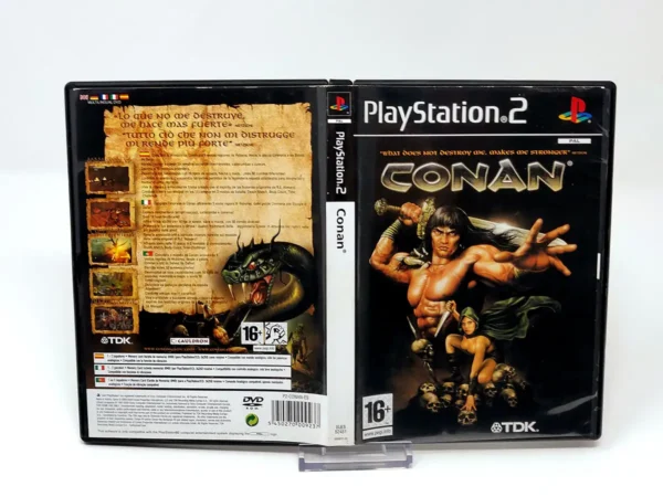 Conan (ESP) (Carátula) para PlayStation 2, edición PAL España, de segunda mano