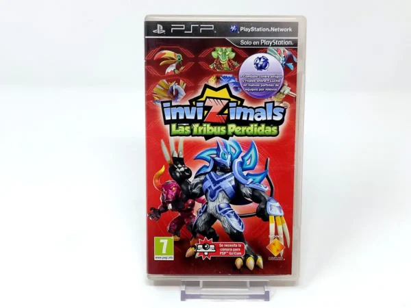 Portada de Invizimals: Las Tribus Perdidas (ESP) (Rebajado) para PSP, edición PAL España, de segunda mano