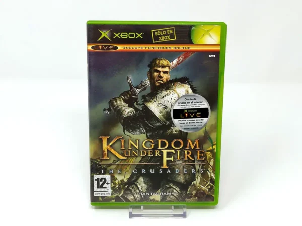 Portada de Kingdom Under Fire: The Crusaders (ESP) para XBOX, edición PAL España, de segunda mano