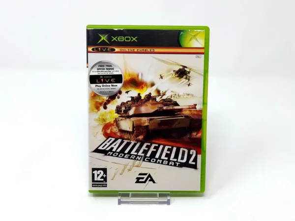 Portada de Battlefield 2: Modern Combat (HOL) para XBOX, edición PAL Holanda, de segunda mano