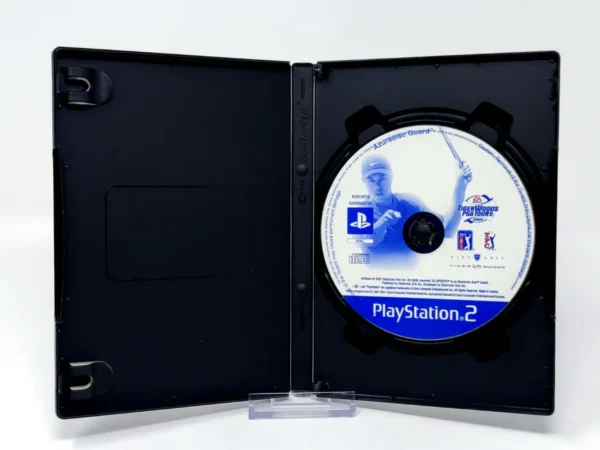 Interior del juego Tiger Woods PGA Tour 2001 (ESP) (Rebajado) para PlayStation 2 con disco y manual